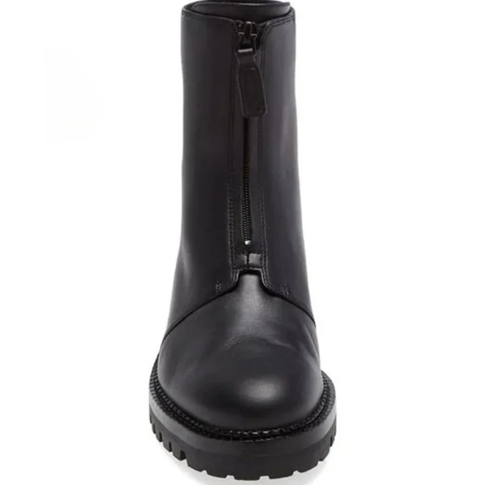 VINCE Cabria Water Resistant Front Zip Boot Size 7 US - Picture 5 of 7